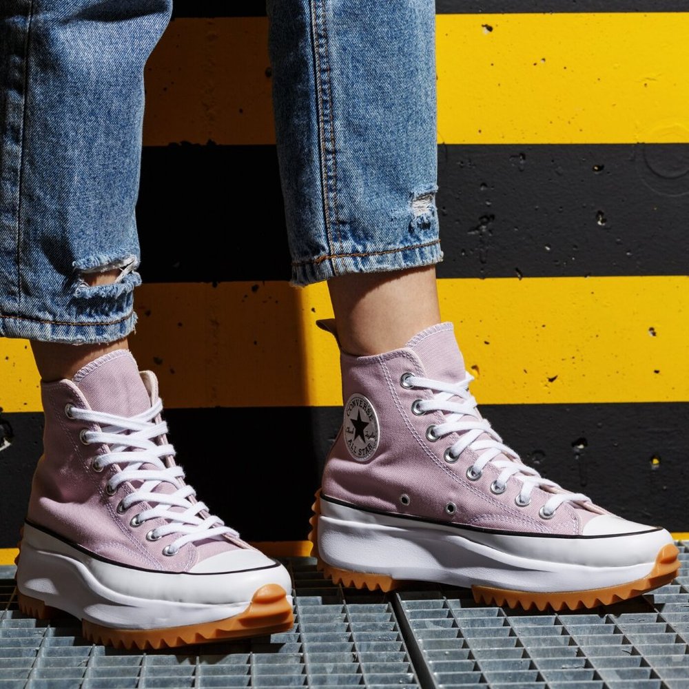 Converse Women's Run Star Hike Hi Canvas 171668C Himalayan Salt Size 9.5